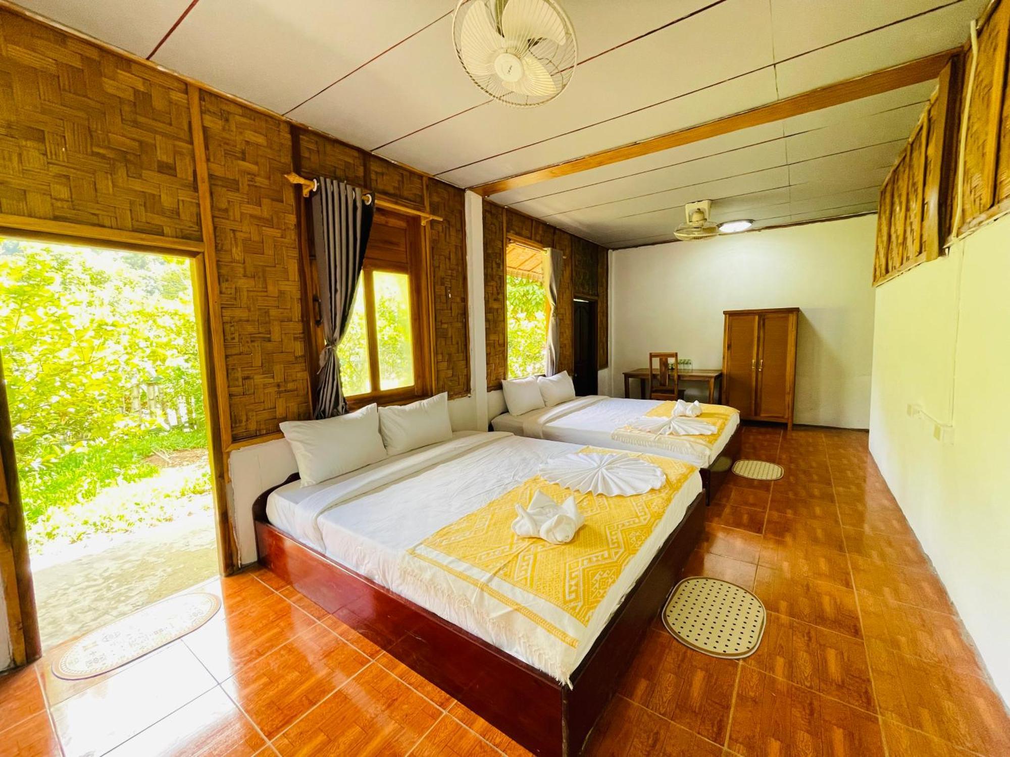 Bed and Breakfast Nong Khiaw Ing Ing Mountain View Esterno foto