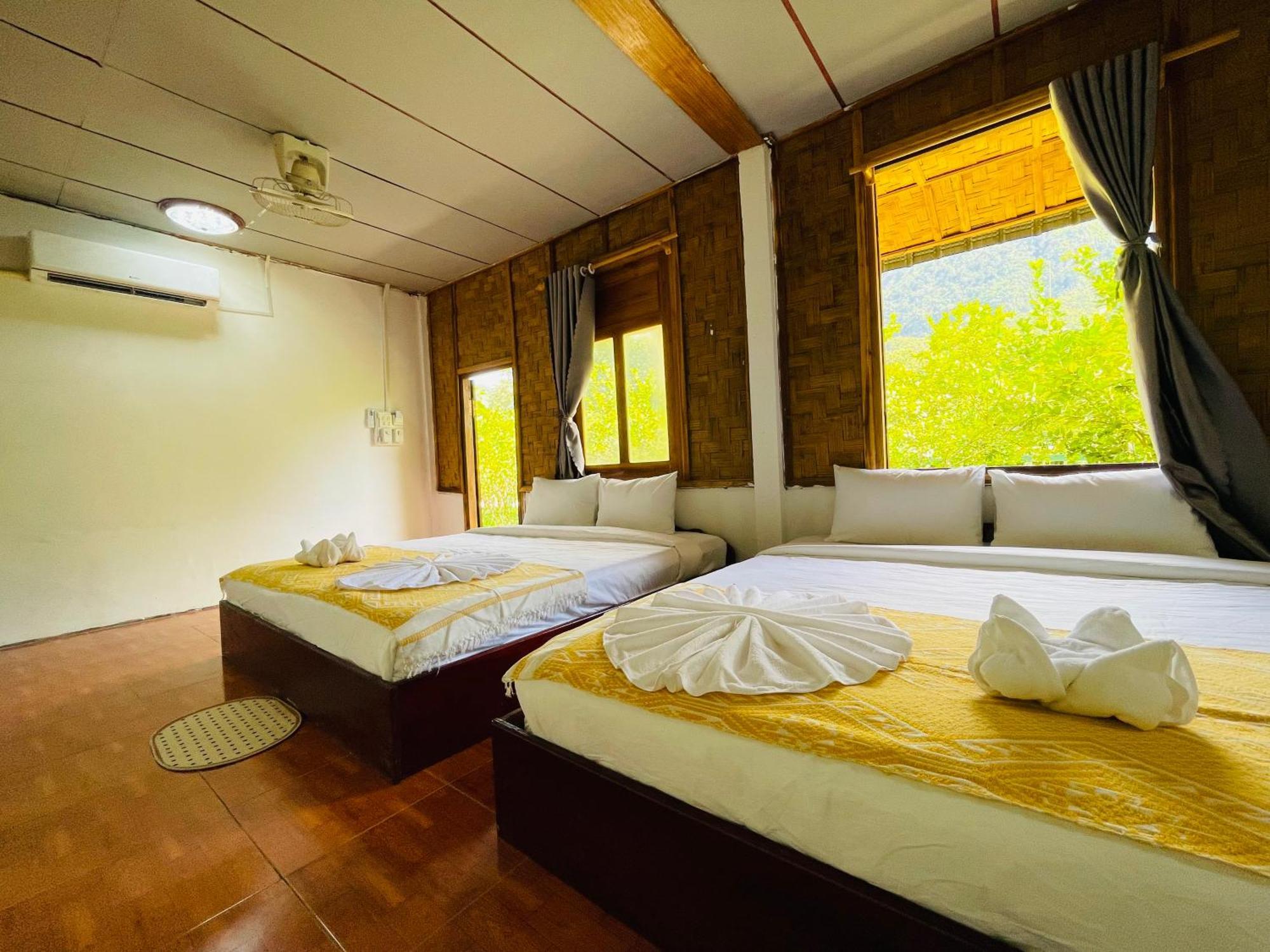 Bed and Breakfast Nong Khiaw Ing Ing Mountain View Esterno foto