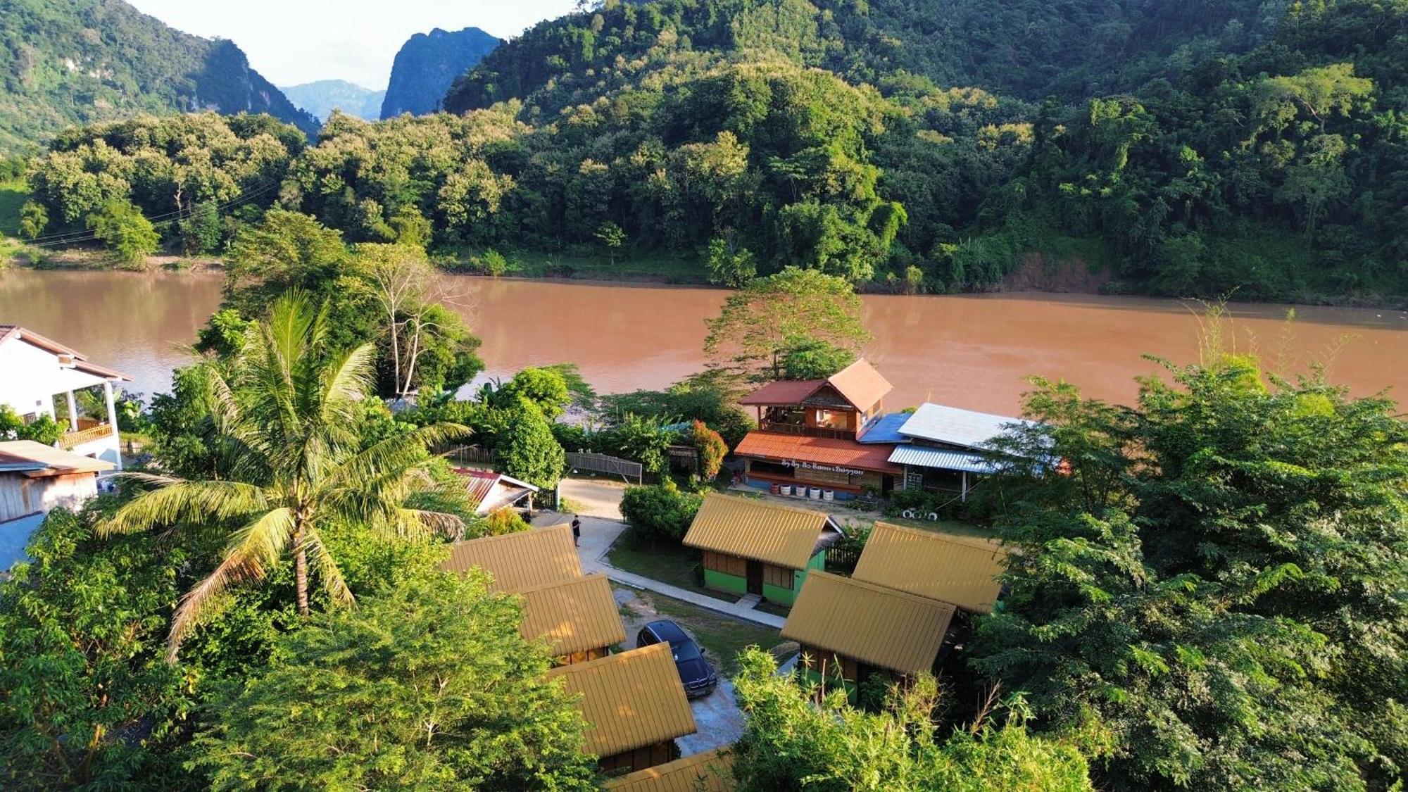 Bed and Breakfast Nong Khiaw Ing Ing Mountain View Esterno foto